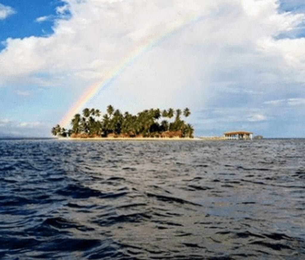 Foto de una isla de Panamá